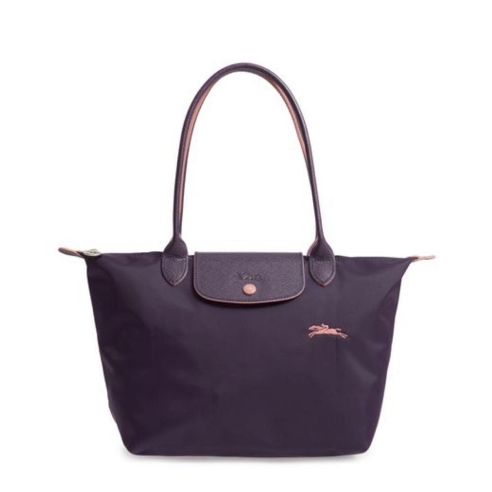 Longchamp Le Pliage Club Tote in Bilberry (purple)